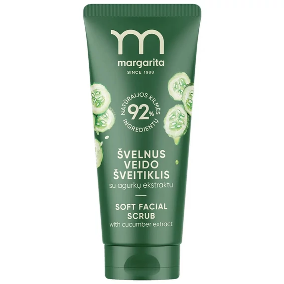 Margarita puhító arcradír uborkakivonattal, 75 ml