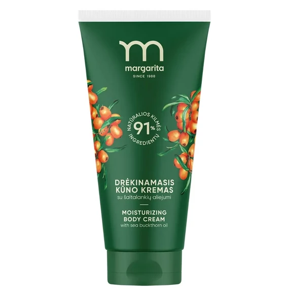 Margarita hidratáló testápoló krém homoktövisolajjal, 200 ml