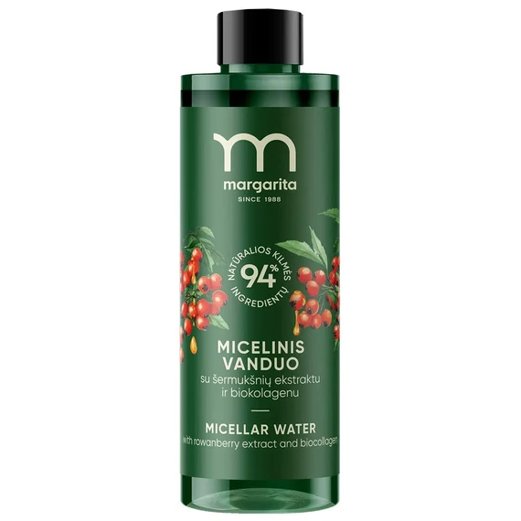 Margarita micellás víz berkenyekivonattal és biokollagénnel, 200 ml