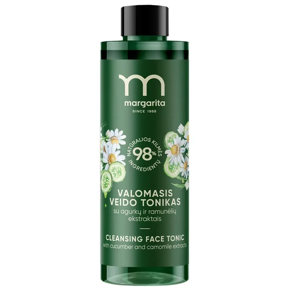 Margarita tisztító arctonik uborka- és kamillakivonattal, 200 ml