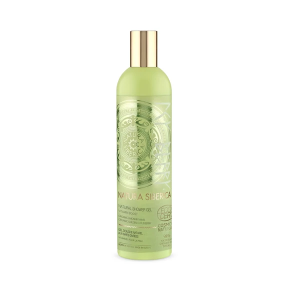 Natura Siberica Vitamin bomba természetes tusfürdő, 400 ml