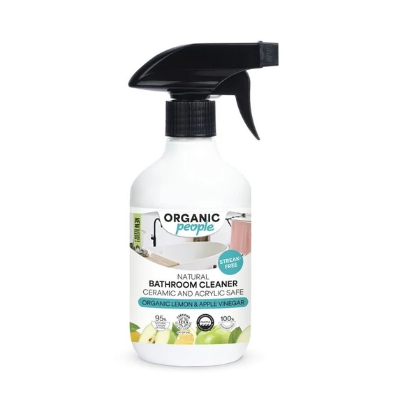 Organic People öko Kád- és csempetisztító spray bio citrommal és almaecettel, 500 ml