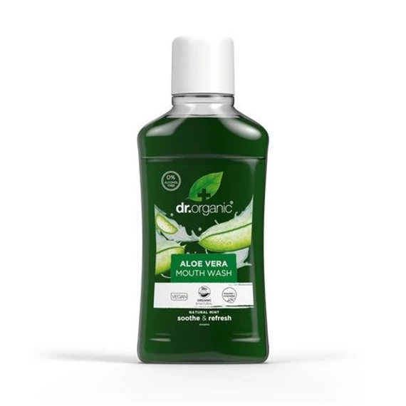 Dr Organic Bio Aloe Vera szájvíz, 500 ml