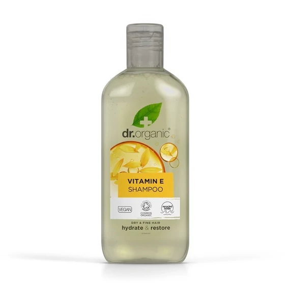 Dr Organic Bio E-Vitaminos sampon, 250 ml