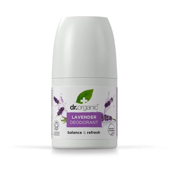 Dr Organic Bio Levendula golyós dezodor, 50 ml
