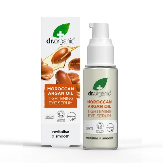 Dr Organic szemkörnyék feszesítő szérum marokkói bio argán olajjal, 30 ml