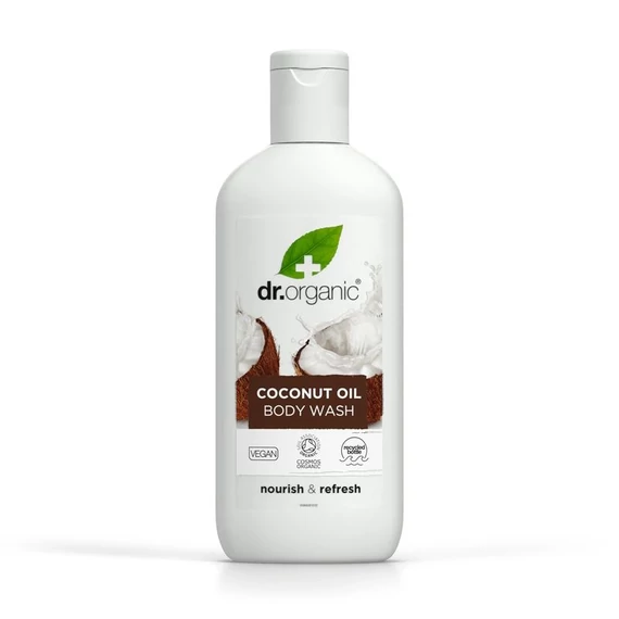Dr Organic tusfürdő bio szűz kókuszolajjal, 250 ml