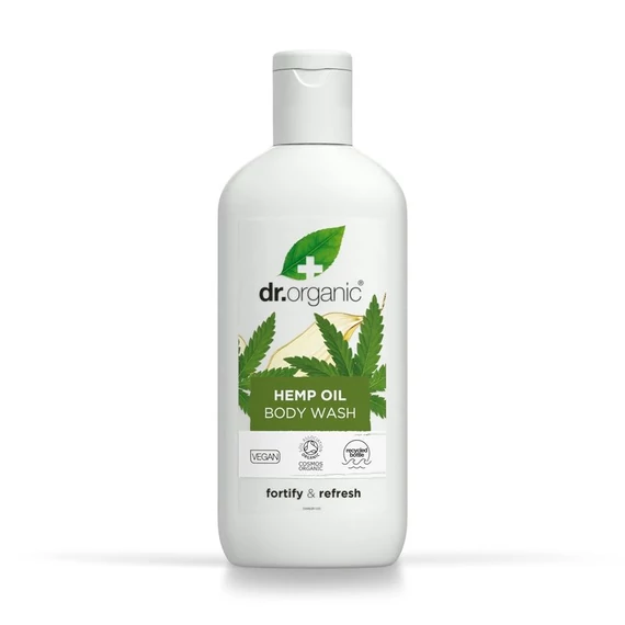 Dr Organic tusfürdő bioaktív kendermagolajjal, 250 ml
