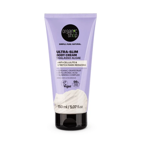Organic Shop Ultra-slimtestápoló krém Thalasso algával,150 ml