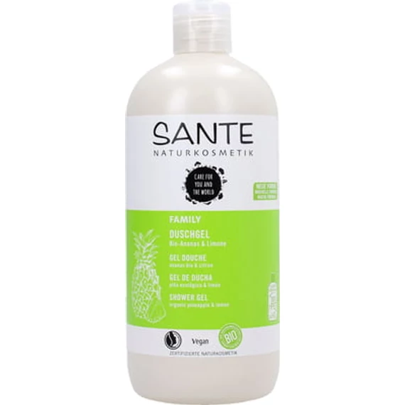 Sante tusfürdő bio ananász- és citromkivonattal, 500  ml