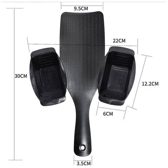 Chromwell melír bayalage lapát + 2 tál D-52