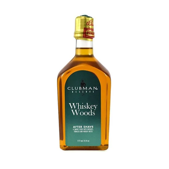 Clubman Pinaud Reserve Whiskey Woods borotválkozás utáni folyadék, 177 ml