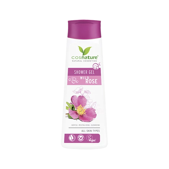 Cosnature tusfürdő gél vadrózsával, 250 ml