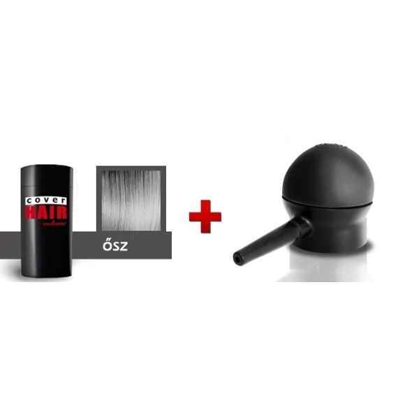 Cover Hair Volume hajdúsító, 30 g, ősz + szórófej
