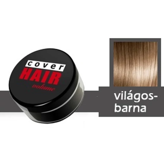 Cover Hair Volume hajdúsító, 5 g, világosbarna