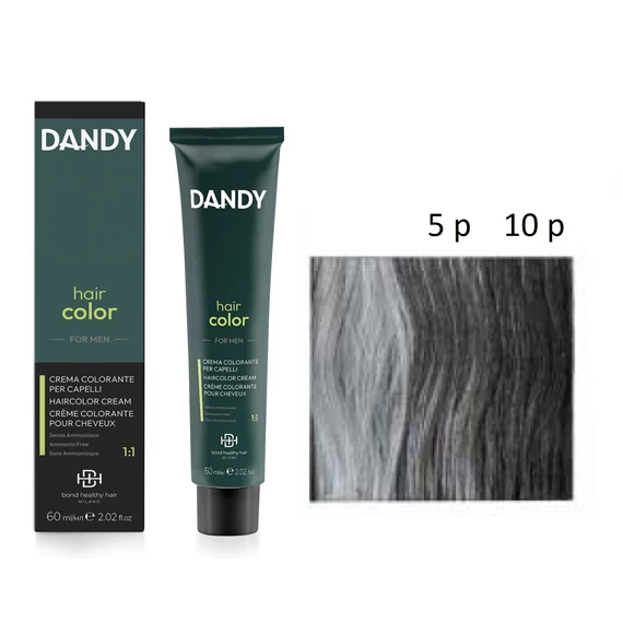Dandy Hair Color For Men férfi hajszínező, 4 középbarna