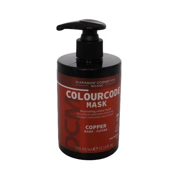 Diapason DCM ColourCode hajszínező pakolás, 300 ml, Copper