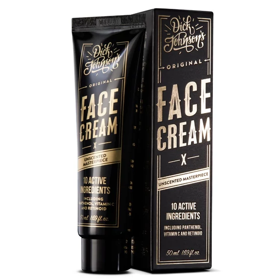 Dick Johnson Face Cream Masterpiece arckrém, 50 ml