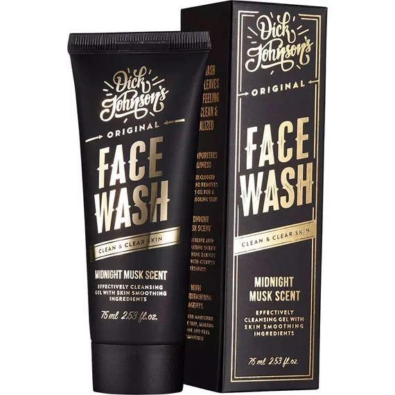 Dick Johnson Face Wash Midnight Musk arcmosó, 75 ml
