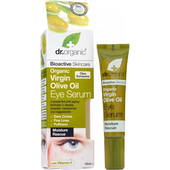 Dr Organic Bio Oliva szemkörnyék ápoló szérum, 15 ml