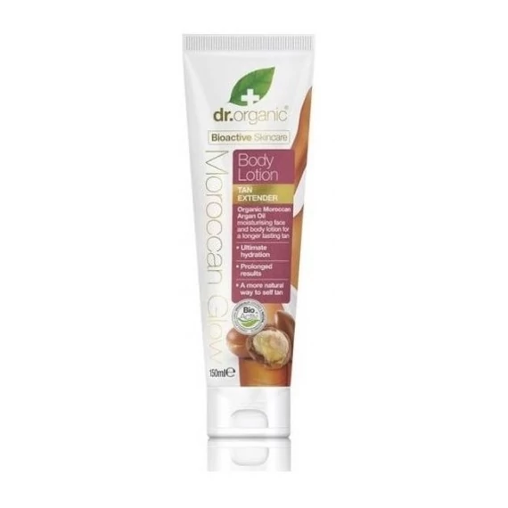 Dr Organic Moroccan Glow színmegörző testápoló, 150 ml