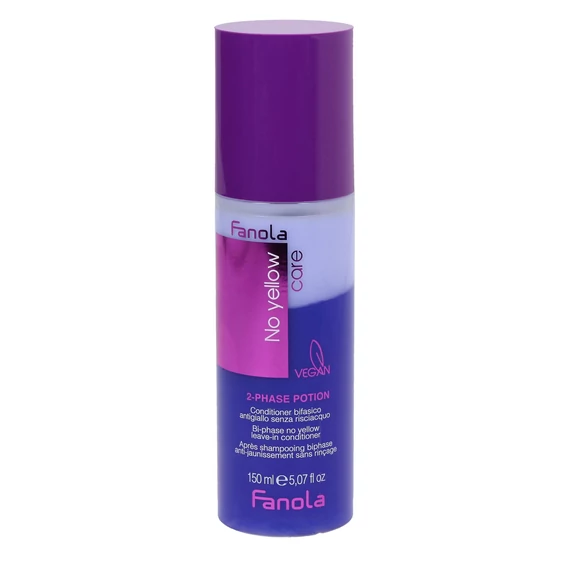 Fanola No Yellow 2-fázisú kondicionáló, 150 ml