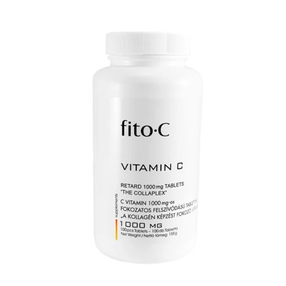 Fito.C C Vitamin retard tabletták, 1000 mg, 100 db