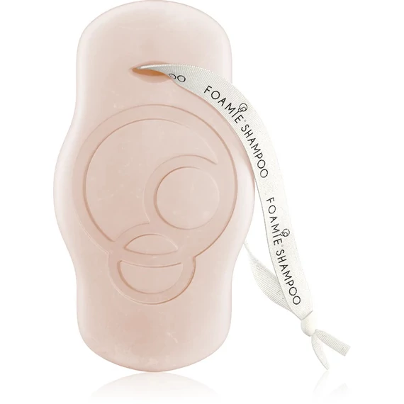 Foamie Kiss Me Argan szilárd sampon száraz és szöszös hajra, 80 g