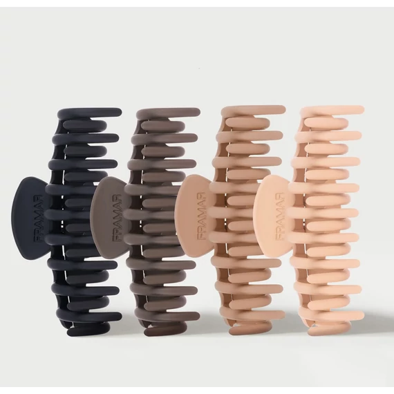 Framar Claw Clips Neutral hajcsat, 4 db