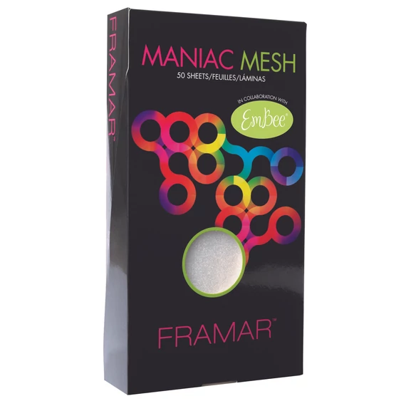 Framar Maniac Mesh habfólia festéshez és melírozáshoz, 50 db