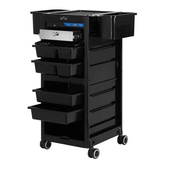 Gabbiano fodrászasszisztens UV sterilizátorral 68UV fekete