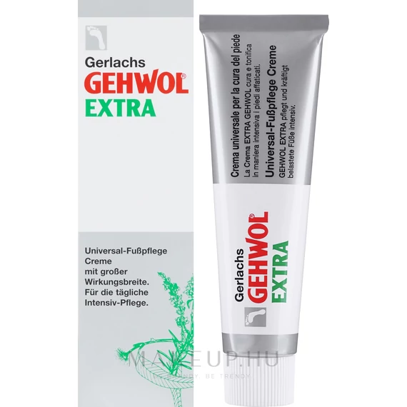 Gehwol Extra krém nagyon igénybevetett lábakra, 75 ml