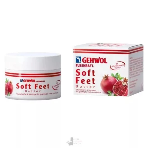 Gehwol Fusskraft Soft Feet gránátalmás vaj bőrkeményedés ellen, 100 ml
