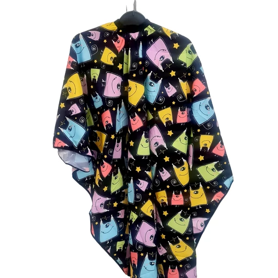 Hair Power gyerek hajvágó beterítő kendő, manós