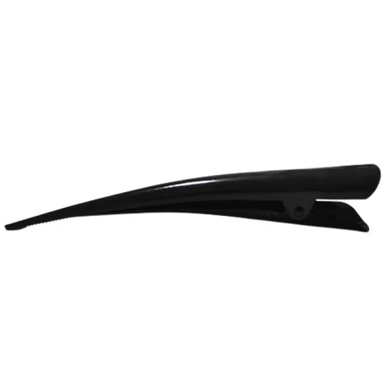 Hair Power fekete hajcsipesz, 13 cm HP382