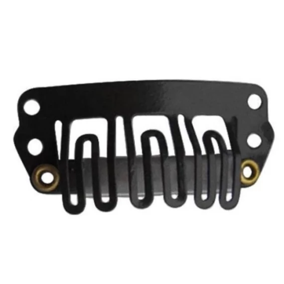 Hair Power tresszcsat hajhosszabbításhoz, fekete, 3,2 cm