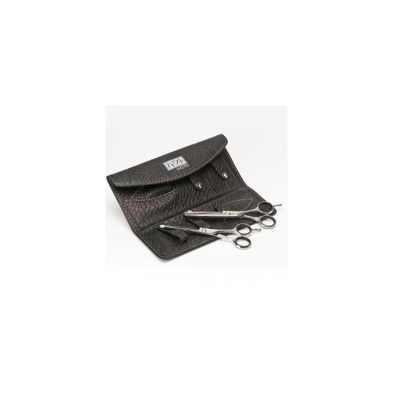 Haito Basix balkezes hajvágó olló 5' + tapper olló 5,5' + AJÁNDÉK TARTÓ