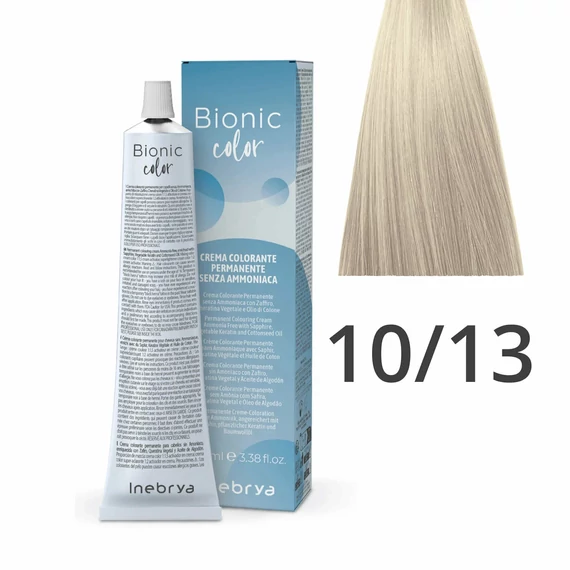 Inebrya Bionic Color ammóniamentes és PPD-mentes hajfesték 10.13
