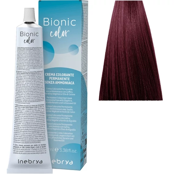 Inebrya Bionic Color ammóniamentes és PPD-mentes hajfesték 5.5