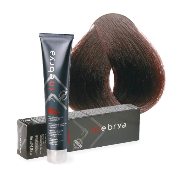 Inebrya Color PPD-mentes vegán hajfesték 4.4