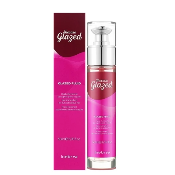 Inebrya Shecare Glazed fényesítő hajápoló szérum, 50 ml