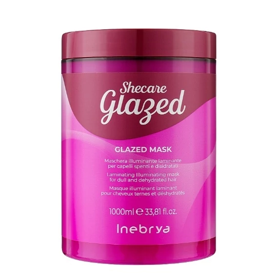 Inebrya Shecare Glazed hajfény maszk, 1 l