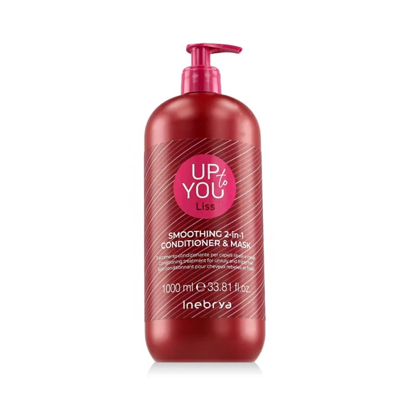 Inebrya Up To You Liss Smoothing 2 az 1-ben maszk és balzsam, 1 l