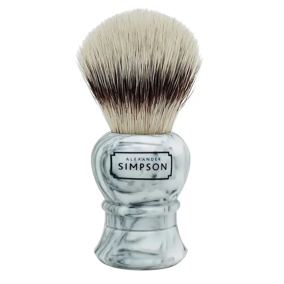 Alexander Simpson Synthetic Islington Faux Grey Italian Marble borotvapamacs