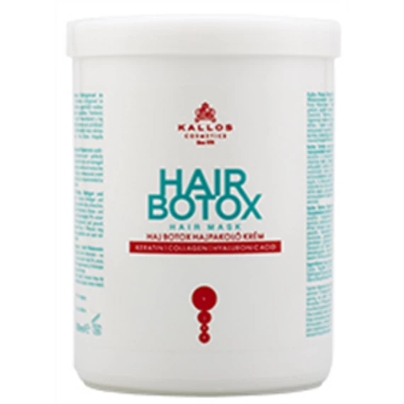 Kallos KJMN Hair Pro-tox hajpakolás keratinnal, kollagénnel és hialuronsavval, 1 l