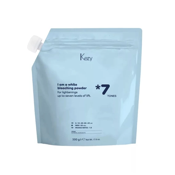 Kezy Blue szőkítőpor 9 árnyalat világosítás, 500 g