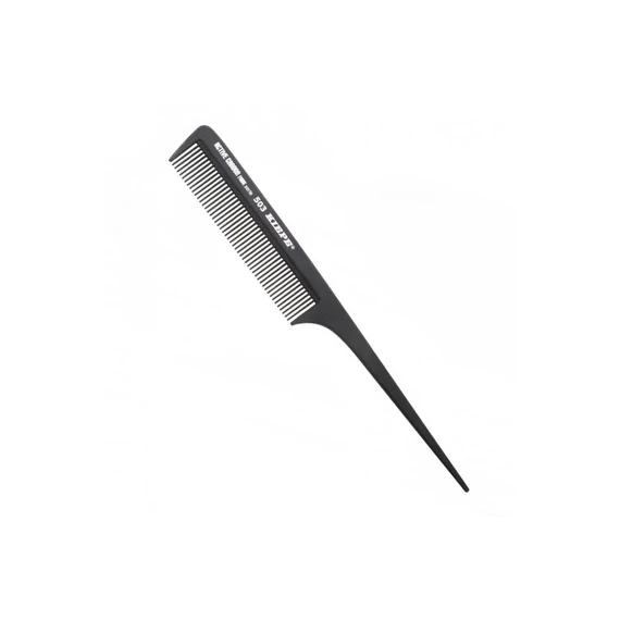 Kiepe Active Carbon Fibre műanyag végű stílfésű 503