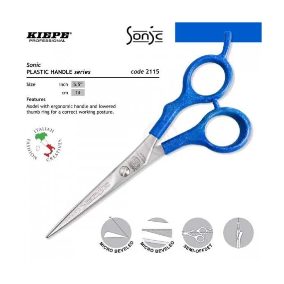 Kiepe Sonic hajvágó olló 2115-6