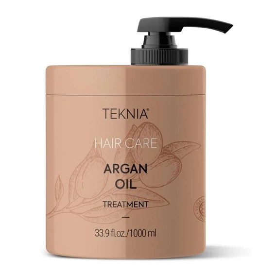 Lakmé Teknia Argan oil tápláló kezelés normál és száraz hajra, 1000 ml