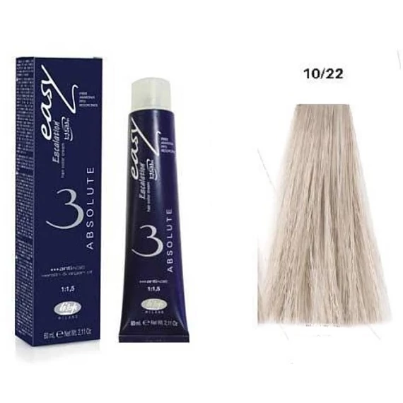 Lisap Easy Absolute ammónia rezorcin és PPD mentes hajfesték, 10/22